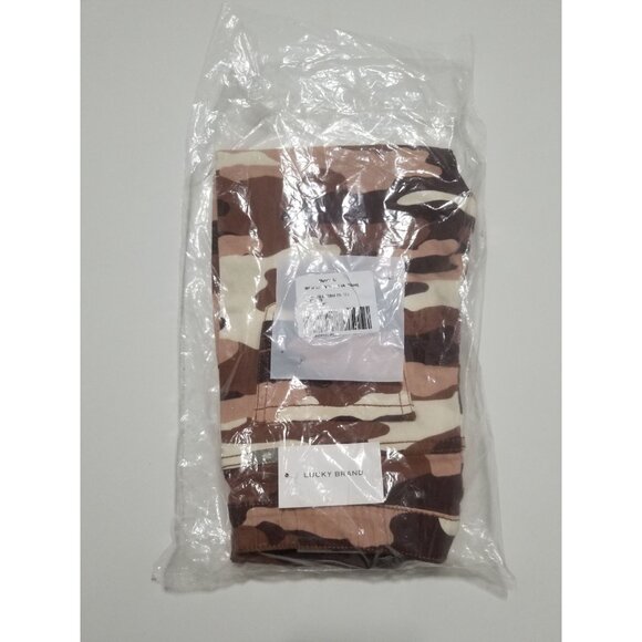 Lucky Brand Girls Pull-on Stretch‎ Jegging Pants In Brown Camo - Size M 8/10Y - Picture 6 of 9